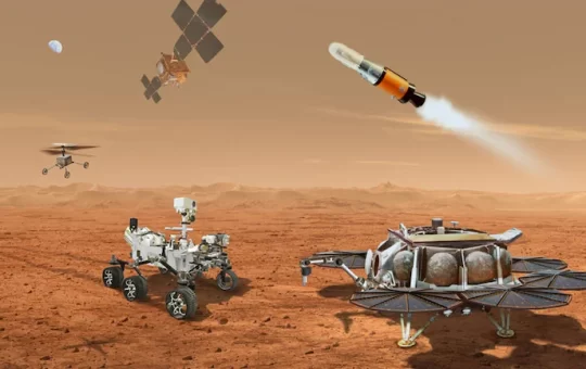 First rock, soil samples from Mars to arrive on Earth in 2033